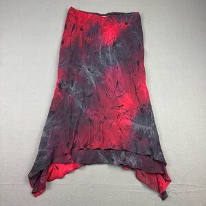 Elegant Red‎ and Black Women's Skirt